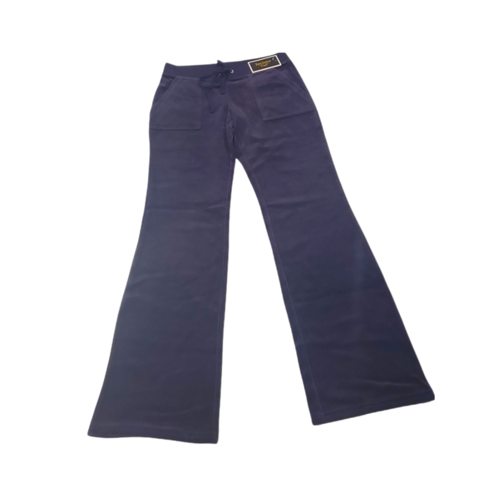 NWT Juicy Couture Black Label Del Rey Pant Size Small,  Navy